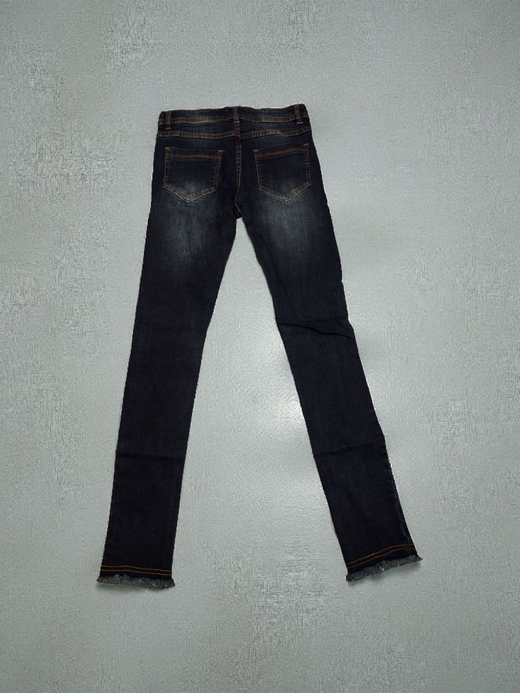 New Girls Skinny Jeans Size 13–14 — Stretchy Ripped Denim